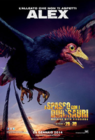 科幻电影《与恐龙同行》高清海报图片