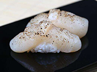 日本黑椒带子寿司图片