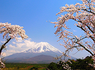 日本富士山风景电脑壁纸