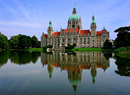 德国市政厅城堡建筑风景壁纸