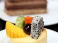 水果祝寿蛋糕图好吃的蛋糕摄影高清图片