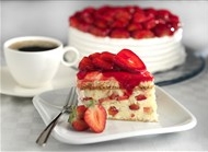 草莓蛋糕点心图片 草莓生日蛋糕图片精选合辑