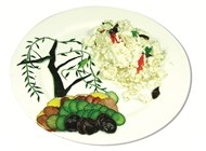 霸柳风雪中式菜品美食素材图片