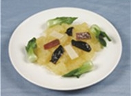 三鲜扒鱼肚二中式菜品美食素材图片