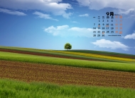 2015年9月日历夏日小清新风景电脑桌面壁纸7下载