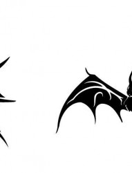 刺青520图库推荐一幅蝙蝠刺青图片