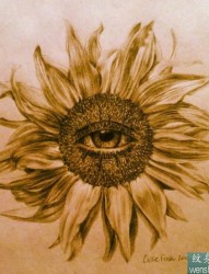 8张阳光向日葵纹身图案