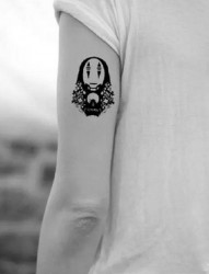 宫崎骏动漫作品纹身图案