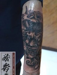 山东纹身 小青年花臂纹身纹身 霸气纹身 设计纹身 赤焰堂纹身店