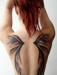 多款帅气的天使翅膀纹身图案