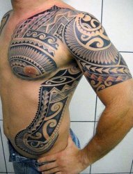 多款男性漂亮的部落图腾纹身图案
