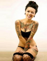 欧美性感纹身女性多图欣赏