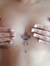 女生喜爱的简单手绘纹身图案来自于纹身师安雅