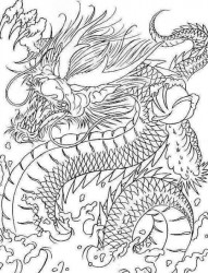 中国古代神话中的龙纹身