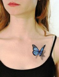 多款关于蝴蝶的文艺小清新个性唯美纹身图案