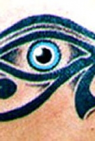 荷鲁斯之睛个性的纹身图案