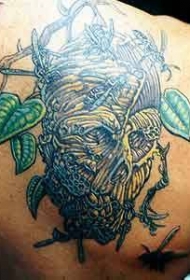 木树怪物纹身图案