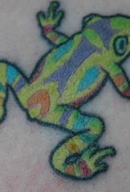 丰富多彩的青蛙纹身图案