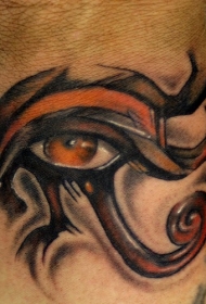 部落埃及荷鲁斯之眼纹身图案