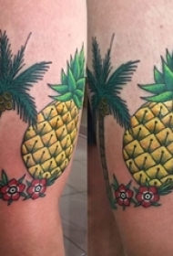 多款创意独特的精美别致夏日气息椰子树纹身图案