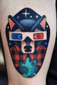 百乐动物纹身 男生手臂上另类的动物纹身图片