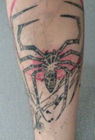 蜘蛛纹身 男生手臂上蜘蛛纹身图片