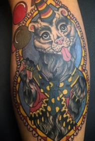 小动物纹身 多款彩绘纹身小动物纹身图案