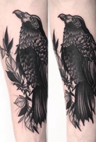 纹身鸟 女生手臂上小鸟纹身图片
