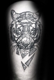 纹身老虎  凶猛个性的老虎纹身图案