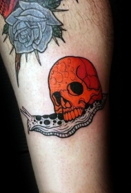 蜗牛纹身图案   趣味十足的蜗牛纹身图案