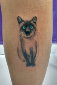 小清新猫咪纹身 俏皮可爱的小猫咪纹身图案