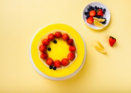 奶油草莓水果蛋糕图片(16张)