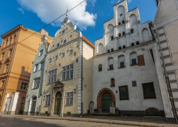 北欧拉脱维亚首都老城里加建筑风景图片(11张)