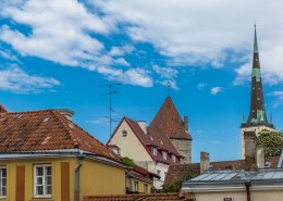 北欧爱沙尼亚首都塔林老城建筑风景图片(15张)