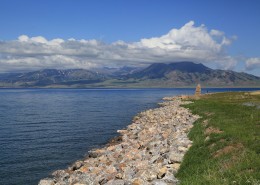 美丽的新疆赛里木湖风景图片(9张)