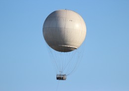 高空中的热气球图片(13张)