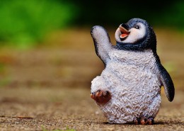 小小的企鹅玩具图片(10张)