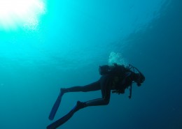 海底潜水人物图片(12张)