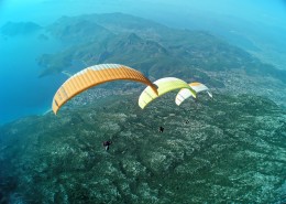惊险刺激的滑翔伞运动图片(13张)