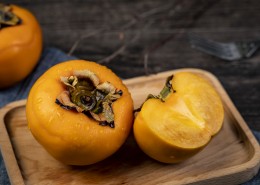 秋季金黄的柿子图片(10张)