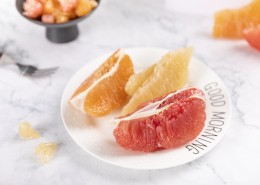 新鲜美味的蜜柚肉图片(1