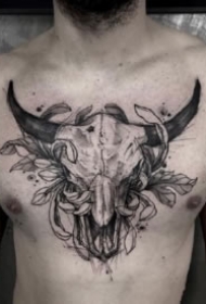 牛纹身 适合金牛座专属的9款牛头纹身作品图案