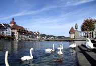 瑞士琉森湖风景图片(9张