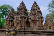 柬埔寨女王宫风景图片(21张)
