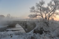 贵州遵义新华桥雪景图片(12张)