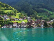 瑞士图恩湖风景图片(17