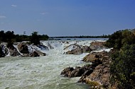 老挝湄公河瀑布风景图片(15张)