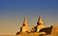 内蒙古额济纳黑水城风景图片(18张)