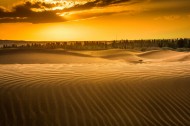 新疆库木塔格沙漠风景图片(14张)