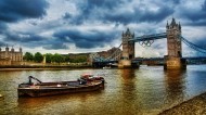 英格兰泰晤士河风景图片